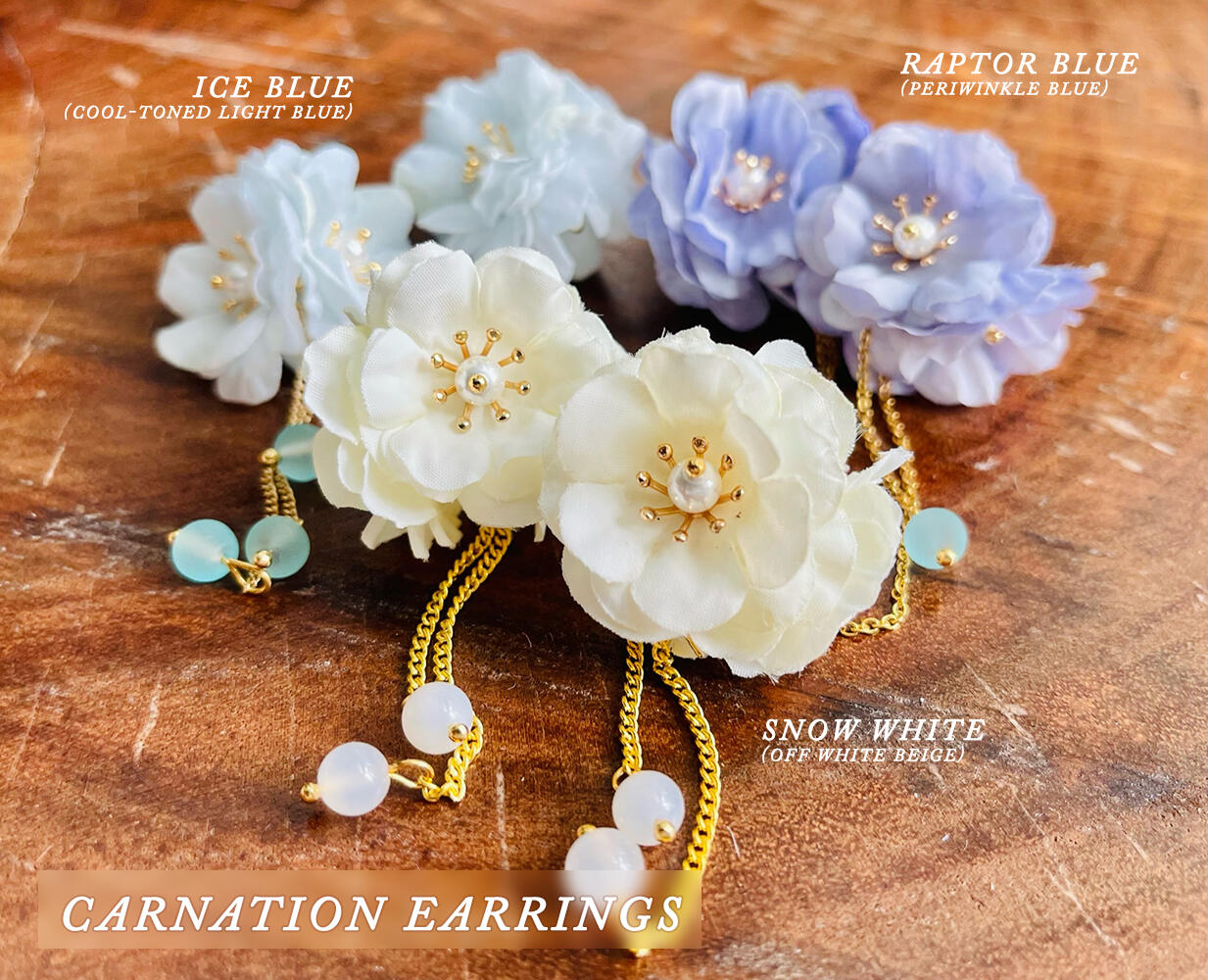 carnation earrings pt. 2